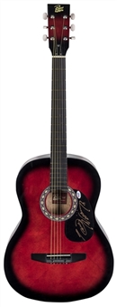 Hank Williams Jr. Single Signed Rogue Acoustic Guitar (PSA/DNA)